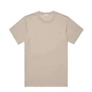 Sunspel Pima S/S Crew Neck Tee Ash Grey