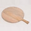 Charlotte Wood Round Serving Board - Small