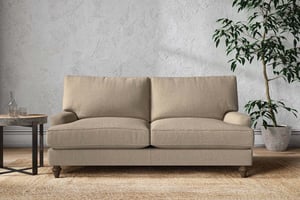 nkuku Marri Sofa | Make To Order | Medium | Brera Linen Pebble