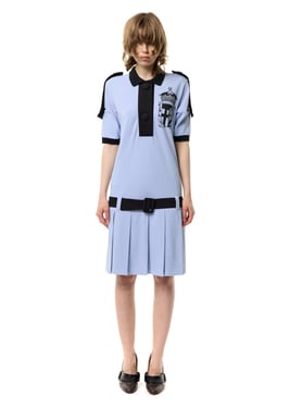 CREST POLO DRESS - XL