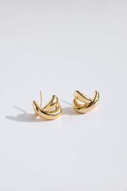 Celestial Glow Earrings Gold