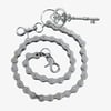 Street Punk Key Chain - Silver