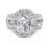 Jeulia Magnificent Style Puzzle Ring Set 3PCS