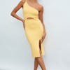 Jade Midi Dress Yellow