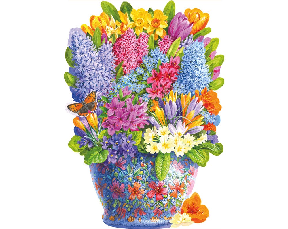 Birthday Blooms - with Happy Birthday Text_WMP