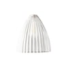 Larger Scallop in clear glass