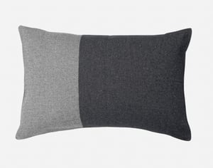 QE Home Thoren Pillow Sham, Geometric, Grey, King
