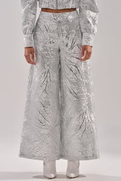 AKIRA Just Like That Brocade Pants | Size 1X