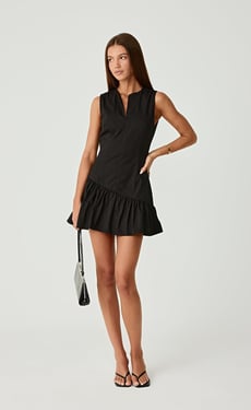 Caden Mini Dress (Black) - US 8