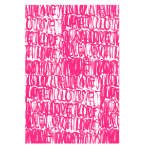 Love Actually Fabric Pop Pink