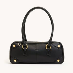 Hammitt Meredith Black Brushed Gold Sml