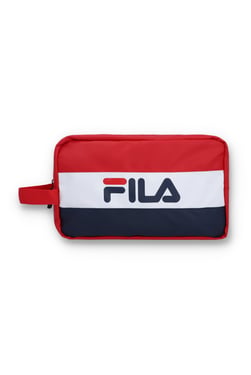 Three Colour Stripe Washbag - ONE