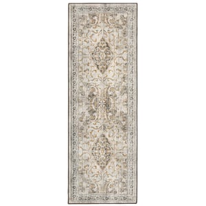 Baroque Eco-Washable Runner - 75x220cm
