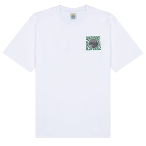Hikerdelic Peak Meets Precinct SS T-Shirt White
