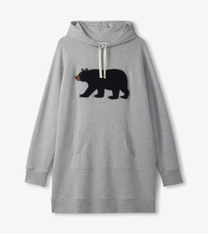 Women's Black Bears Oversized Hoodie