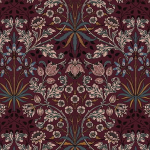 HYACINTH Wallpaper - Mulberry