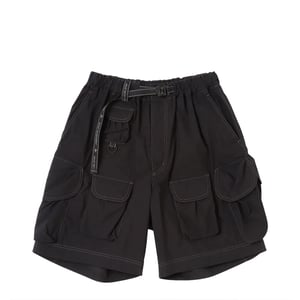 And Wander Multi Pocket Short Pants Black