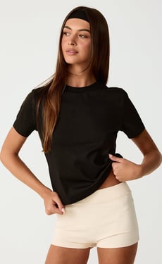 Eros Baby Tee (Black) - US 8