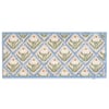 Daisy Trellis Washable Runner - 65x150cm