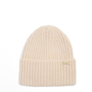 Barbour Womens Meryl Beanie Hat Heritage Cream