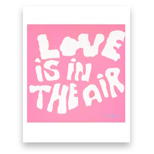 Love Is In The Air Mini Art Print