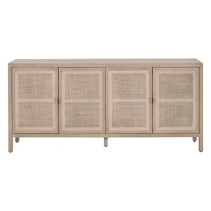 Carina Beige Cane Media Sideboard