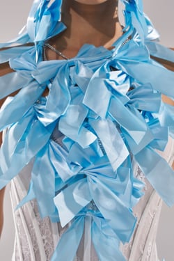 AKIRA Femme Bow Statement Necklace