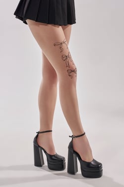 AKIRA Wrap With A Bow Tights