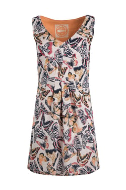 Weird Fish Indus Printed Jersey Tunic Pink Size 10