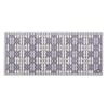 Soft Weave Grey Washable Runner - 65x150cm