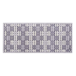 Soft Weave Grey Washable Runner - 65x150cm