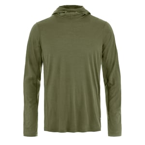 Fjallraven Abisko Wool Sun-hoodie Laurel Green