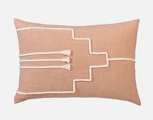 QE Home Canyonlands Pillow Sham, Geometric, Beige, Queen