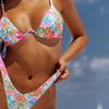 Vibrant Fields Swim Top Print