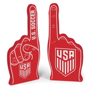WinCraft USA Red Foam Hand