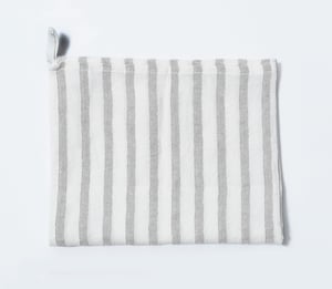 Chef's Towel - Classic Stripe - Grey
