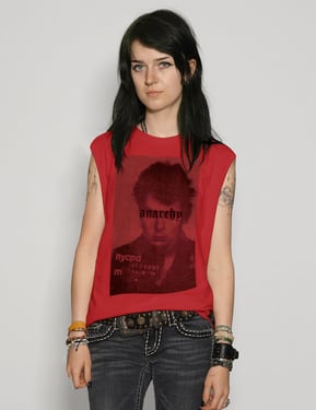 Anarchy' Vest in Red