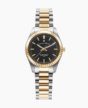 Inspiration Prime 31mm Three-hands Two-tone Black dial Stainless steel swiss watch - 31 mm