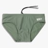 The Atmos Swimbrief | Army Green