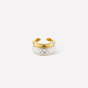 White Uraeus Ring - 9