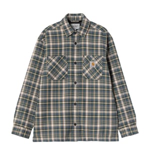 Carhartt WIP Cronyn Shirt Jac Cronyn Check Dark Navy