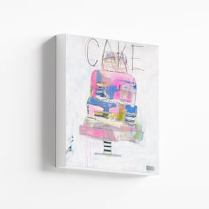 Cake Yum Mini Canvas