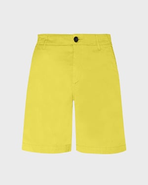 Vilebrequin - Men Tencel Gabardine Bermuda Shorts - Bermuda - Ponche - Yellow - Size 36