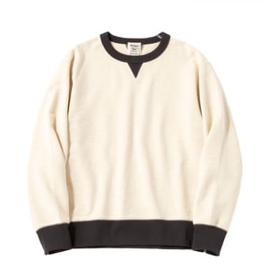 Jackman GG Sweat Crewneck Ivory / Ink Black
