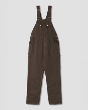 Earls Bib (Overdyed Charcoal Hickory) - XXL