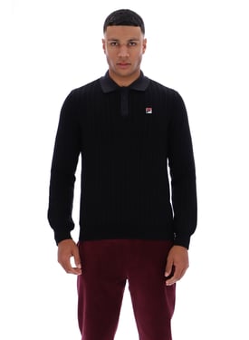 Kobe Striped Knit Polo - 4XL