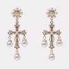 AKIRA Cross It Out Earrings