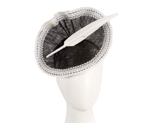 Black & White racing fascinator by BELIEVERA