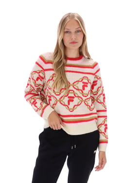 Deana Knitted Crew Neck Sweater - 4XL