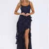 Urban Elegance Maxi Dress Navy